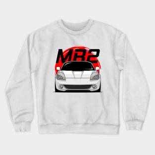 White MR2 W30 Crewneck Sweatshirt